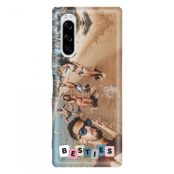 SONY - Sony Xperia 5 - Soft Clear Case - Besties Phone Case