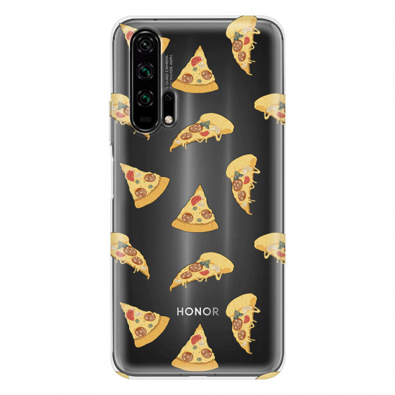 HONOR - Honor 20 Pro - Soft Clear Case - Pizza Phone Case