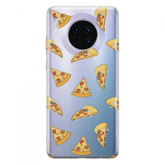 HUAWEI - Mate 30 - Soft Clear Case - Pizza Phone Case