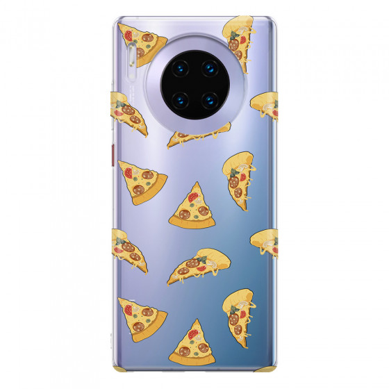 HUAWEI - Mate 30 Pro - Soft Clear Case - Pizza Phone Case