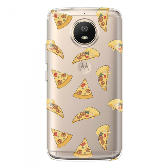 MOTOROLA by LENOVO - Moto G5s - Soft Clear Case - Pizza Phone Case