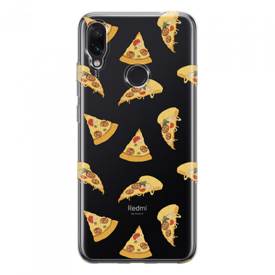 XIAOMI - Redmi Note 7/7 Pro - Soft Clear Case - Pizza Phone Case