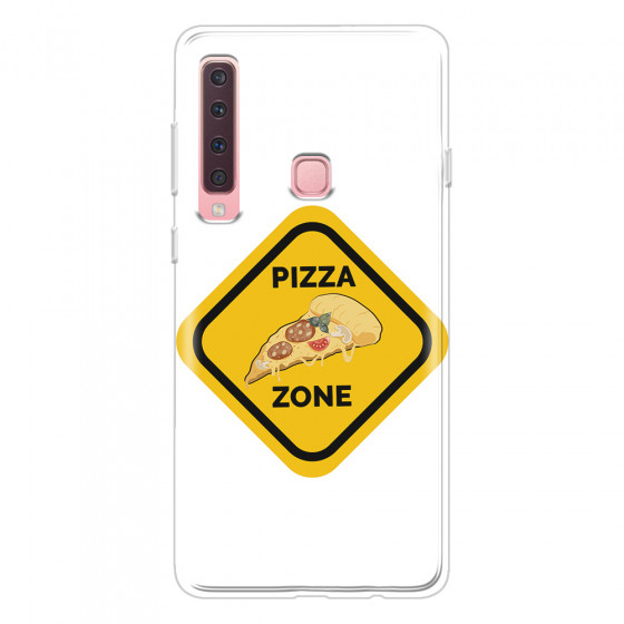 SAMSUNG - Galaxy A9 2018 - Soft Clear Case - Pizza Zone Phone Case