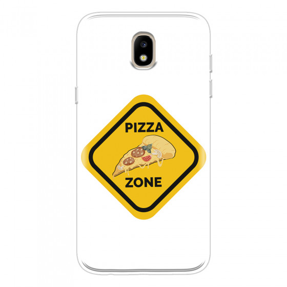 SAMSUNG - Galaxy J3 2017 - Soft Clear Case - Pizza Zone Phone Case