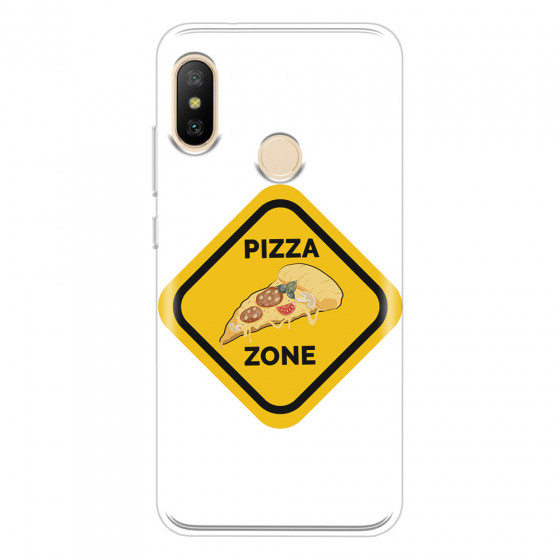 XIAOMI - Mi A2 - Soft Clear Case - Pizza Zone Phone Case