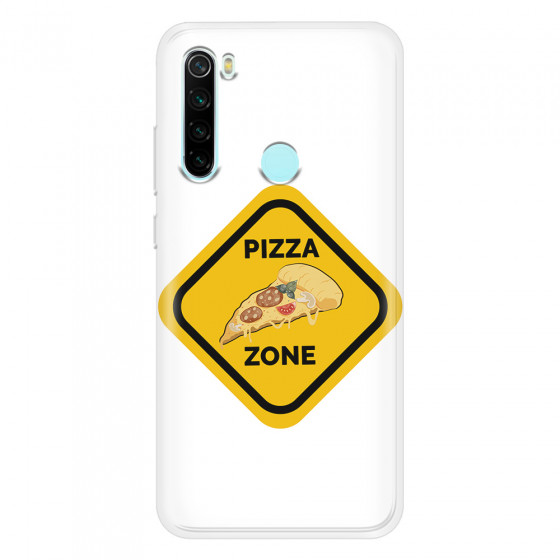 XIAOMI - Redmi Note 8 - Soft Clear Case - Pizza Zone Phone Case