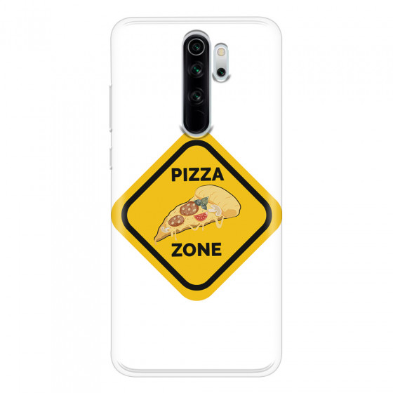 XIAOMI - Xiaomi Redmi Note 8 Pro - Soft Clear Case - Pizza Zone Phone Case