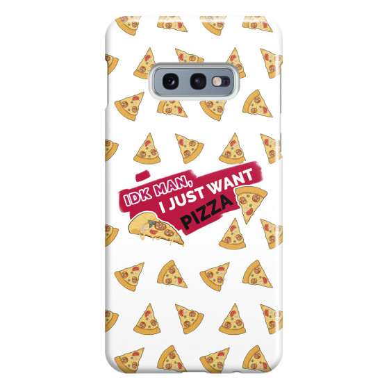 SAMSUNG - Galaxy S10e - 3D Snap Case - Want Pizza Men Phone Case