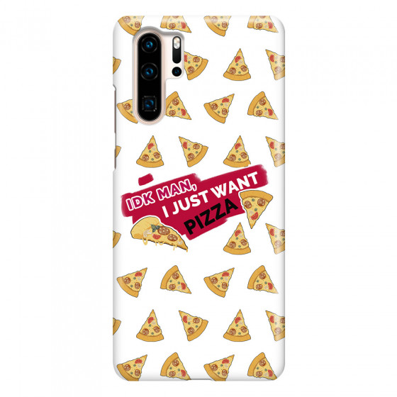 HUAWEI - P30 Pro - 3D Snap Case - Want Pizza Men Phone Case