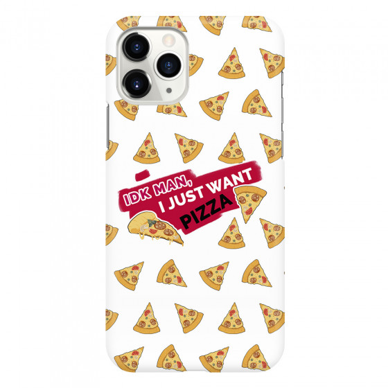 APPLE - iPhone 11 Pro Max - 3D Snap Case - Want Pizza Men Phone Case
