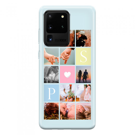 SAMSUNG - Galaxy S20 Ultra - Soft Clear Case - Insta Love Photo Linked