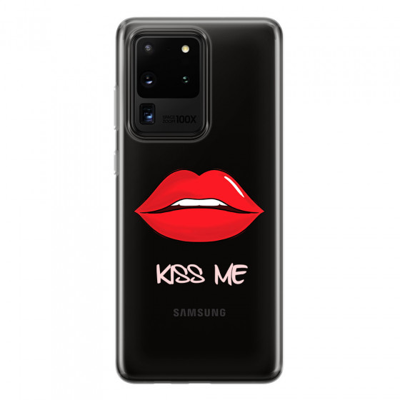 SAMSUNG - Galaxy S20 Ultra - Soft Clear Case - Kiss Me Light