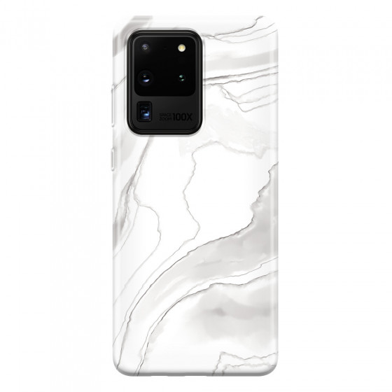 SAMSUNG - Galaxy S20 Ultra - Soft Clear Case - Pure Marble Collection III.