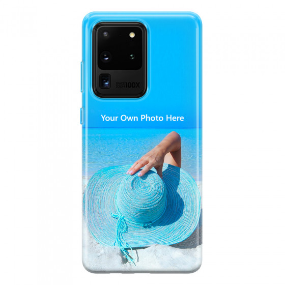 SAMSUNG - Galaxy S20 Ultra - Soft Clear Case - Single Photo Case