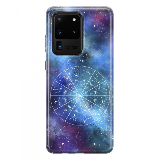 SAMSUNG - Galaxy S20 Ultra - Soft Clear Case - Zodiac Constelations