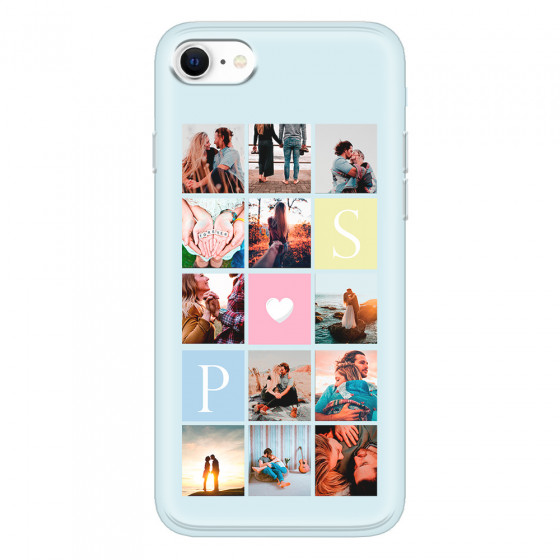 APPLE - iPhone SE 2020 - Soft Clear Case - Insta Love Photo