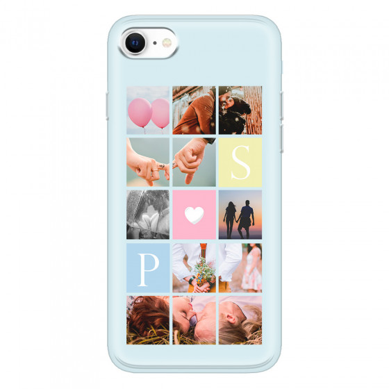APPLE - iPhone SE 2020 - Soft Clear Case - Insta Love Photo Linked