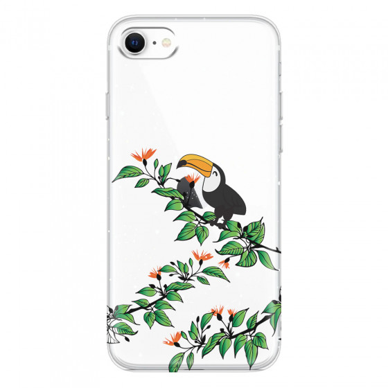 APPLE - iPhone SE 2020 - Soft Clear Case - Me, The Stars And Toucan