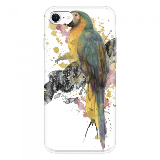APPLE - iPhone SE 2020 - Soft Clear Case - Parrot