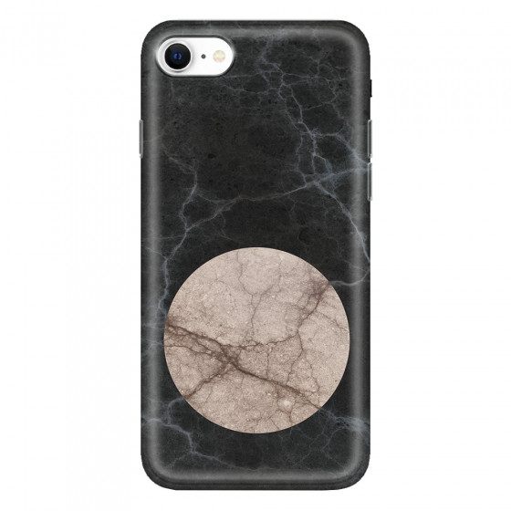 APPLE - iPhone SE 2020 - Soft Clear Case - Pure Marble Collection VII.
