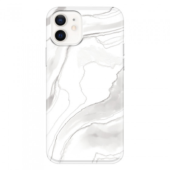 APPLE - iPhone 12 Mini - Soft Clear Case - Pure Marble Collection III.