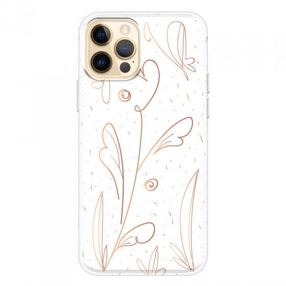 APPLE - iPhone 12 Pro - Soft Clear Case - Flowers In Style