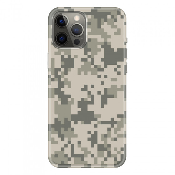 APPLE - iPhone 12 Pro Max - Soft Clear Case - Digital Camouflage
