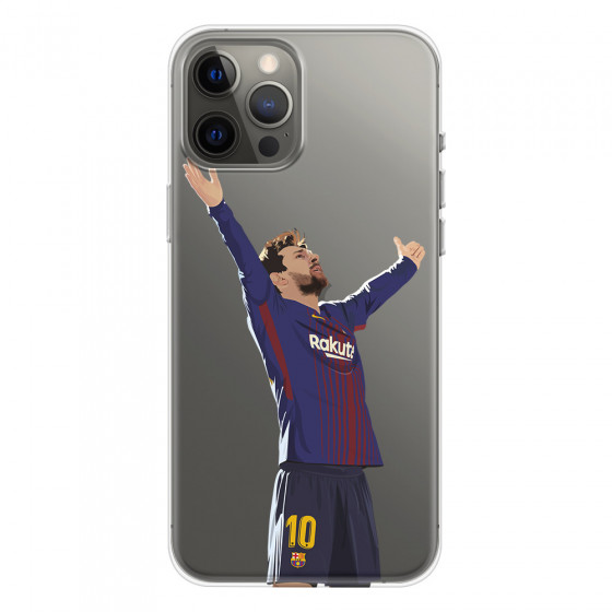 APPLE - iPhone 12 Pro Max - Soft Clear Case - For Barcelona Fans
