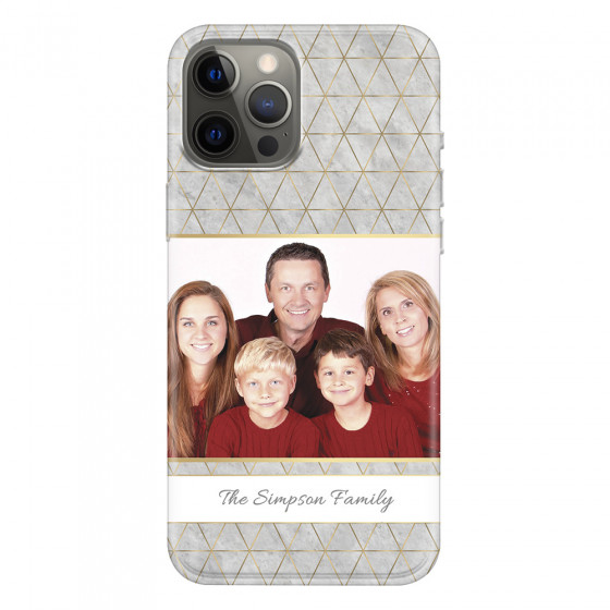 APPLE - iPhone 12 Pro Max - Soft Clear Case - Happy Family
