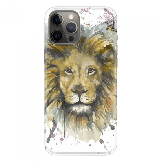 APPLE - iPhone 12 Pro Max - Soft Clear Case - Lion