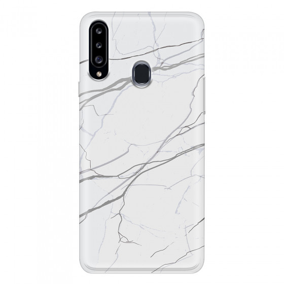 SAMSUNG - Galaxy A20S - Soft Clear Case - Pure Marble Collection V.