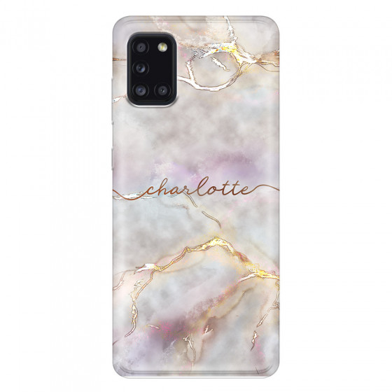 SAMSUNG - Galaxy A31 - Soft Clear Case - Marble Rootage