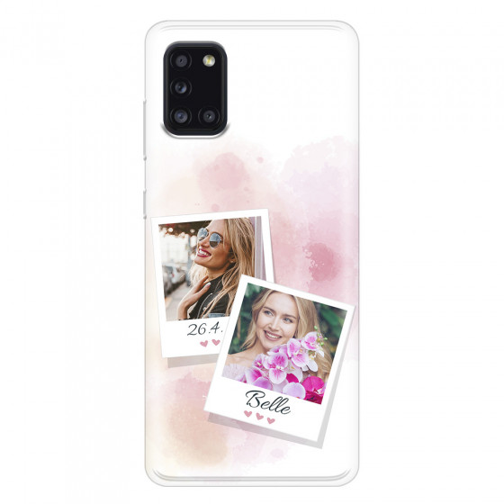 SAMSUNG - Galaxy A31 - Soft Clear Case - Soft Photo Palette