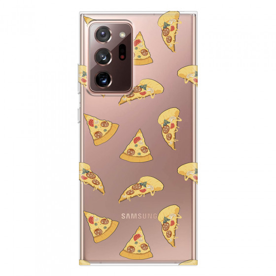 SAMSUNG - Galaxy Note20 Ultra - Soft Clear Case - Pizza Phone Case