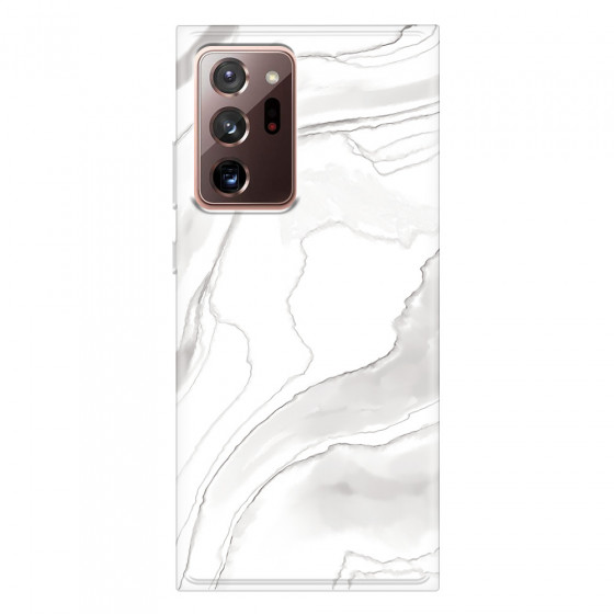 SAMSUNG - Galaxy Note20 Ultra - Soft Clear Case - Pure Marble Collection III.