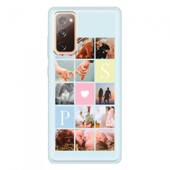 SAMSUNG - Galaxy S20 FE - Soft Clear Case - Insta Love Photo Linked