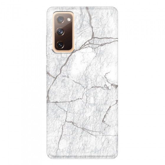 SAMSUNG - Galaxy S20 FE - Soft Clear Case - Pure Marble Collection II.