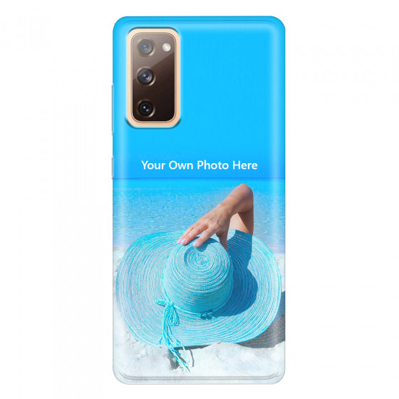SAMSUNG - Galaxy S20 FE - Soft Clear Case - Single Photo Case