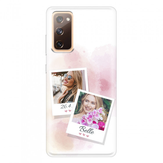 SAMSUNG - Galaxy S20 FE - Soft Clear Case - Soft Photo Palette