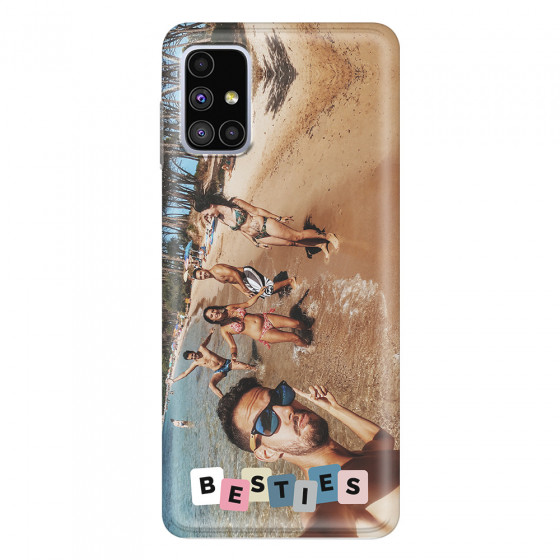 SAMSUNG - Galaxy M51 - Soft Clear Case - Besties Phone Case