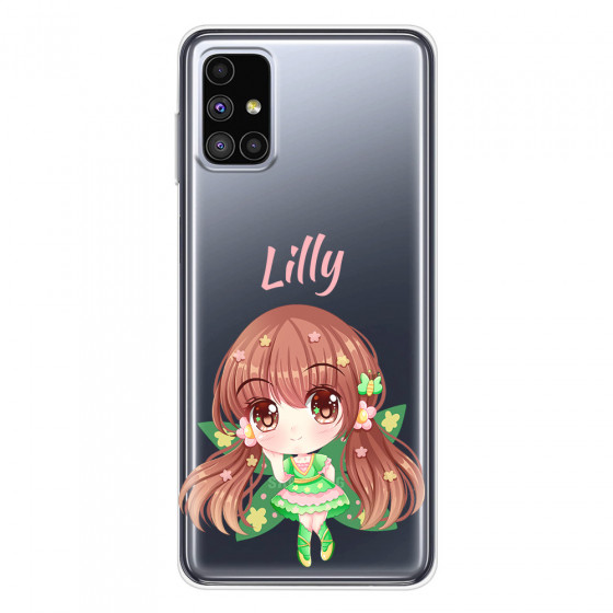 SAMSUNG - Galaxy M51 - Soft Clear Case - Chibi Lilly