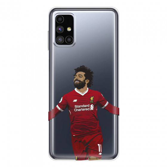 SAMSUNG - Galaxy M51 - Soft Clear Case - For Liverpool Fans