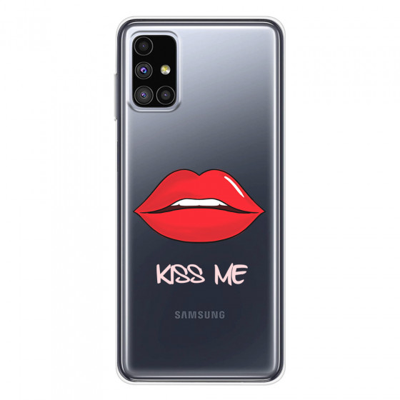 SAMSUNG - Galaxy M51 - Soft Clear Case - Kiss Me Light