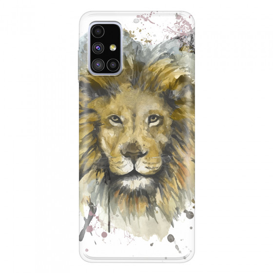 SAMSUNG - Galaxy M51 - Soft Clear Case - Lion