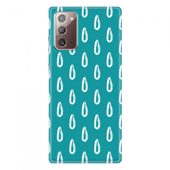SAMSUNG - Galaxy Note20 - Soft Clear Case - Pixel Drops
