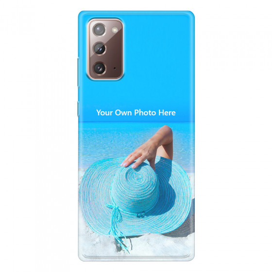 SAMSUNG - Galaxy Note20 - Soft Clear Case - Single Photo Case