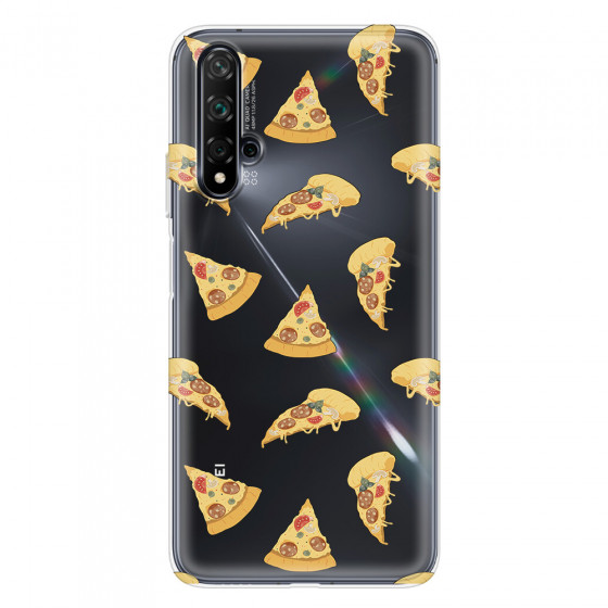 HUAWEI - Nova 5T - Soft Clear Case - Pizza Phone Case