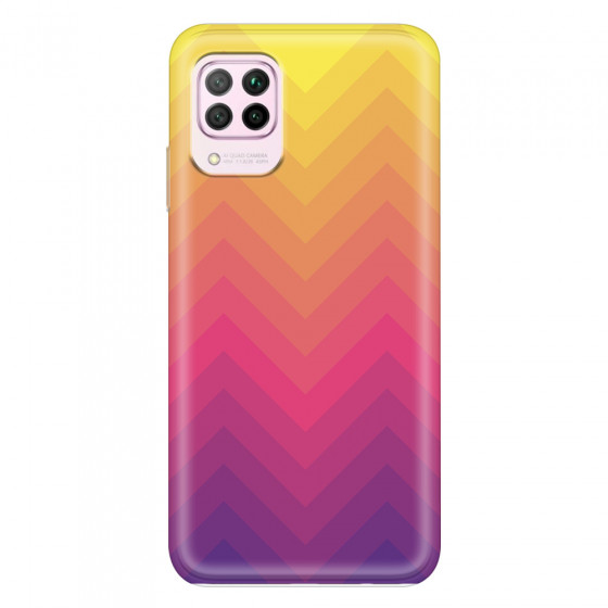HUAWEI - P40 Lite - Soft Clear Case - Retro Style Series VII.