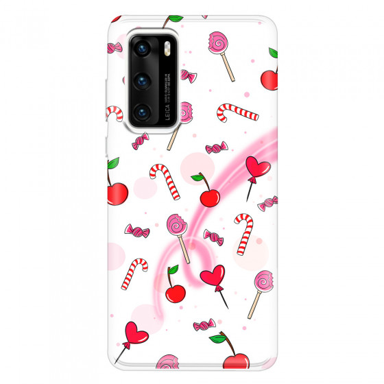 HUAWEI - P40 - Soft Clear Case - Candy White