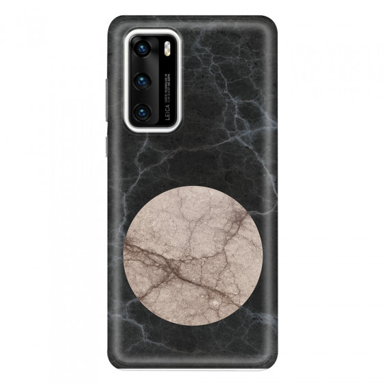 HUAWEI - P40 - Soft Clear Case - Pure Marble Collection VII.